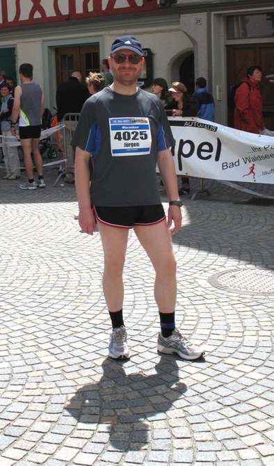 Juergen - my first marathon 2007